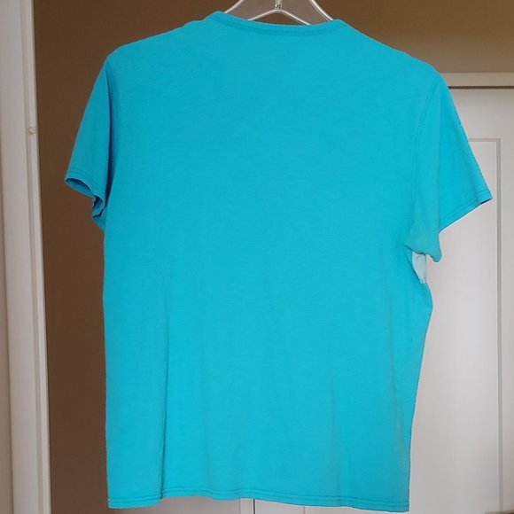 GENTLY USED, VINTAGE LOOK, AMERICAN EAGLE TEE SHIRT, LARGE!!! - Picture 2 of 3